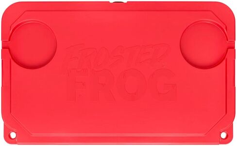 Made in USA Frosted Frog Hyper-Light 14 Quart Hard Cooler Insulated Portable Ice Chest Box for Beach, Beverages, Camping, Fishing, Boat, Barbecue, 30% Lighter Than Rotomolded Coolers in Kuwait