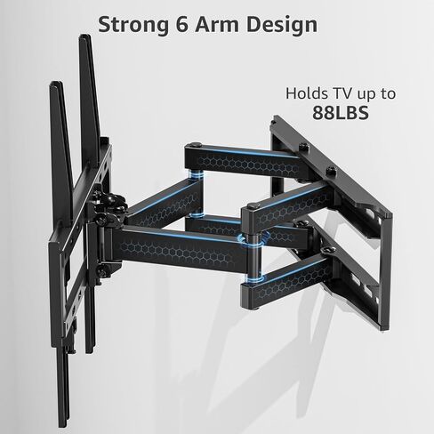 Mountup Rotating TV Wall Mount for Samsung The Frame TV/NEO QLED 8K/NEO QLED 4K Series ، أجهزة تلفزيونية فائقة الشحن مع منظر طبيعي 90 درجة للصور ، MAX VESA 400X400MM امسك حتى 88 رطل MU0089 in Kuwait