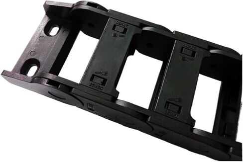 سلسلة انتقال الطاقة 1 متر 25 × 50 مم حاملة سلك سلسلة السحب سلسلة سحب الجسر السحب مفتوح على كلا الجانبين مع سلسلة انتقال المفاصل من الطاقة (R175) in Kuwait