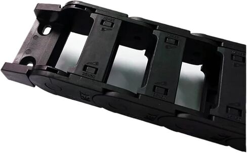 سلسلة انتقال الطاقة 1 متر 25 × 50 مم حاملة سلك سلسلة السحب سلسلة سحب الجسر السحب مفتوح على كلا الجانبين مع سلسلة انتقال المفاصل من الطاقة (R175) in Kuwait