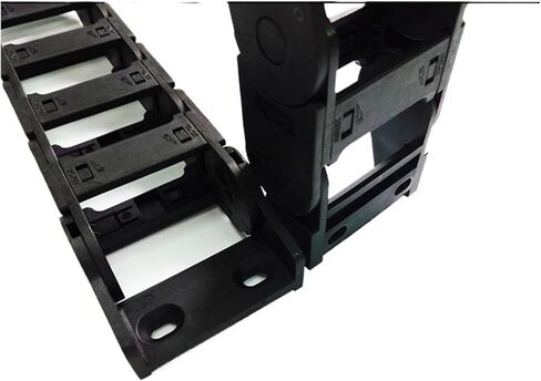 سلسلة انتقال الطاقة 1 متر 25 × 50 مم حاملة سلك سلسلة السحب سلسلة سحب الجسر السحب مفتوح على كلا الجانبين مع سلسلة انتقال المفاصل من الطاقة (R175) in Kuwait