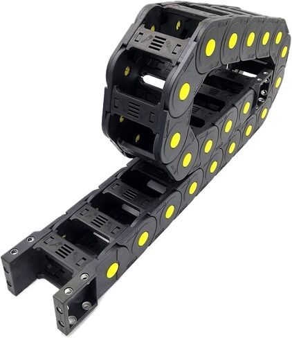 سلسلة نقل الطاقة 1 متر 35x100mm جسر نوع السحب سلسلة الكبلات سلك الناقل النقل لسلسلة النقل مقطورة CNC الخزانات المحسنة سلسلة نقل الطاقة (R125) in Kuwait