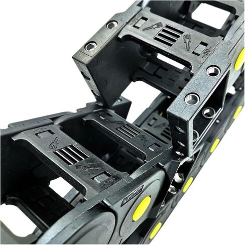 سلسلة نقل الطاقة 1 متر 35x100mm جسر نوع السحب سلسلة الكبلات سلك الناقل النقل لسلسلة النقل مقطورة CNC الخزانات المحسنة سلسلة نقل الطاقة (R125) in Kuwait