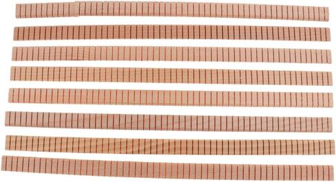 8pcs Spruce Guitar Binding Purfling Strip Edge Inlay DIY Luthiers Tools in Saudi Arabia