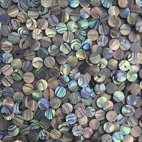 50pcs paua abalone shell inlay dot 2mm for guitar kuulele fingerboard luthier Jewelry in Saudi Arabia