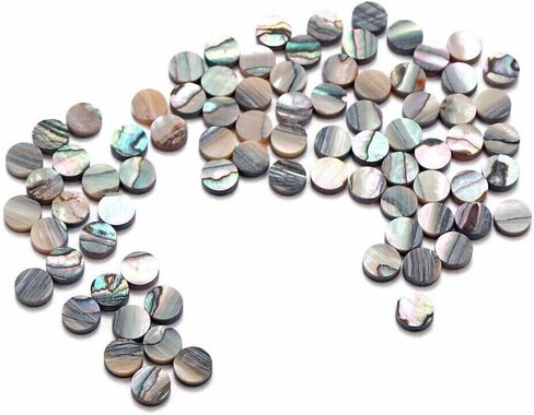 50pcs paua abalone shell inlay dot 2mm for guitar kuulele fingerboard luthier Jewelry in Saudi Arabia