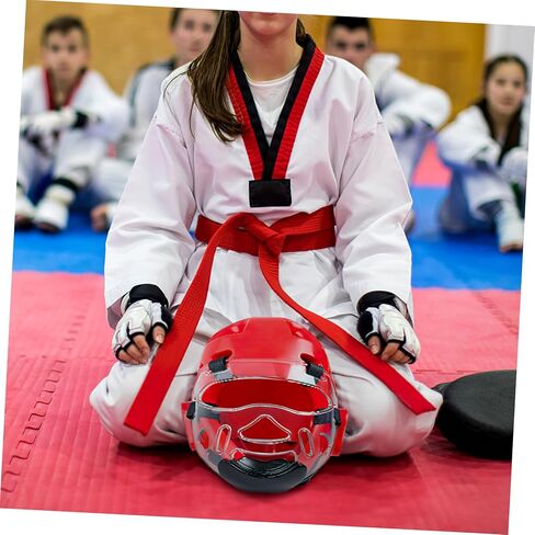قناع Taekwondo Angoily ، رأس صافٍ صافٍ ، حماية للفنون القتالية القابلة للتنفس in Saudi Arabia