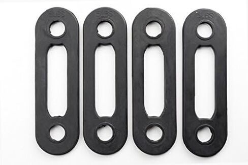 مجموعة نطاق مقاومة Soloflex - 280 رطل (8x25 رطل ، 4x10 رطل ، 4 × 5 رطل ، 8x2.5 رطل) - مطاط أسود - 1 سنة ضمان in Kuwait