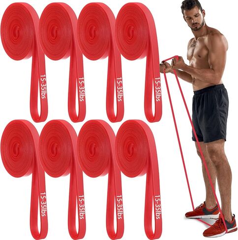 8 Pcs Resistance Bands Pull up Bands Pull up Assistance Bands Exercise Workout Bands for Working Out Muscle Training Physical Therapy Muscle Training Men and Women in Saudi Arabia