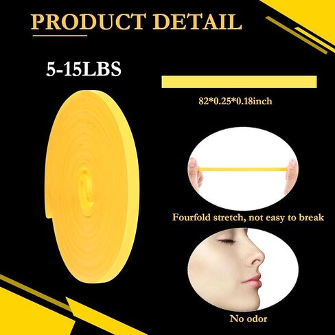 8 Pcs Resistance Bands Pull up Bands Pull up Assistance Bands Exercise Workout Bands for Working Out Muscle Training Physical Therapy Muscle Training Men and Women in Saudi Arabia