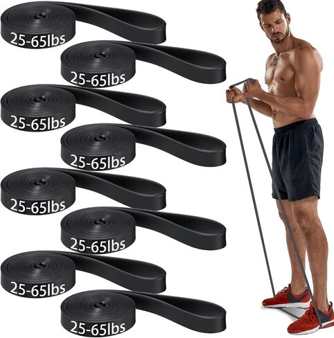 8 Pcs Resistance Bands Pull up Bands Pull up Assistance Bands Exercise Workout Bands for Working Out Muscle Training Physical Therapy Muscle Training Men and Women in Saudi Arabia
