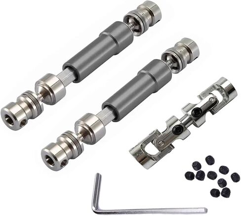 3pcs Metal Drive Shaft CVD Driveshaft for MN128 MN86 MN86S MN86K MN86KS MN G500 1/12 RC Car Upgrade Parts Accessories(Dark Grey) in Kuwait