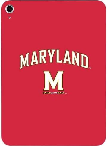 Skinit Decal Tablet Skin Compatible with iPad 11th Gen (2025) - Officially Licensed University of Maryland Collegiate Text Red Design in Saudi Arabia