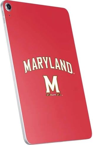 Skinit Decal Tablet Skin Compatible with iPad 11th Gen (2025) - Officially Licensed University of Maryland Collegiate Text Red Design in Saudi Arabia