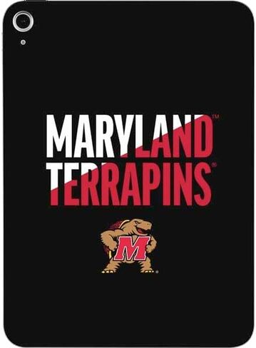 Skinit Decal Tablet Skin Compatible with iPad 11th Gen (2025) - Officially Licensed University of Maryland Collegiate Text Red Design in Saudi Arabia