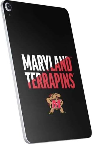 Skinit Decal Tablet Skin Compatible with iPad 11th Gen (2025) - Officially Licensed University of Maryland Collegiate Text Red Design in Saudi Arabia