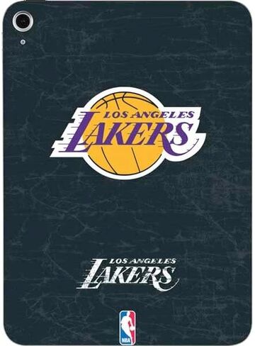 Skinit Skinit Tablet Skinner مع IPAD 11th Gen (2025) - NBA Los Angeles Lakers Black Primary Logo Design in Kuwait