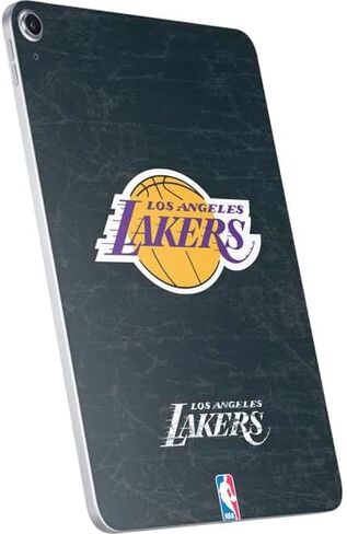 Skinit Skinit Tablet Skinner مع IPAD 11th Gen (2025) - NBA Los Angeles Lakers Black Primary Logo Design in Kuwait