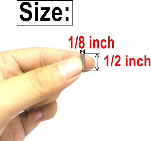 30PCS 1/8 x 1/2 Dowel Pins,1/8 inch x 1/2 inch Metal Dowel pins,Shelf Pegs,Support Shelves,Bearings Alloy Steel Wood Bunk Bed pegs in Saudi Arabia