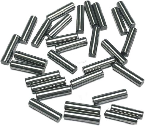 30PCS 1/8 x 1/2 Dowel Pins,1/8 inch x 1/2 inch Metal Dowel pins,Shelf Pegs,Support Shelves,Bearings Alloy Steel Wood Bunk Bed pegs in Saudi Arabia