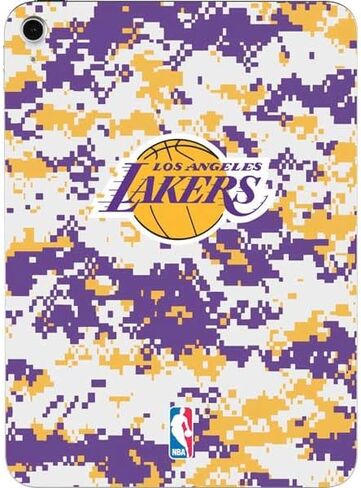 Skinit Skinit Tablet Skinner مع IPAD 11th Gen (2025) - NBA Los Angeles Lakers Black Primary Logo Design in Kuwait