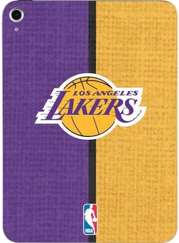 Skinit Skinit Tablet Skinner مع IPAD 11th Gen (2025) - NBA Los Angeles Lakers Black Primary Logo Design in Kuwait