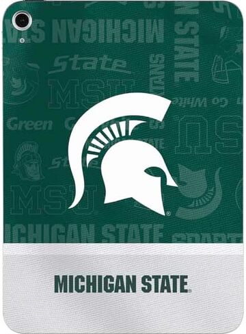 Skinit Skinit Tablet Skin Compatible مع iPad 11th Gen (2025) - تصميم شعار Michigan State المرخص رسميًا in Saudi Arabia