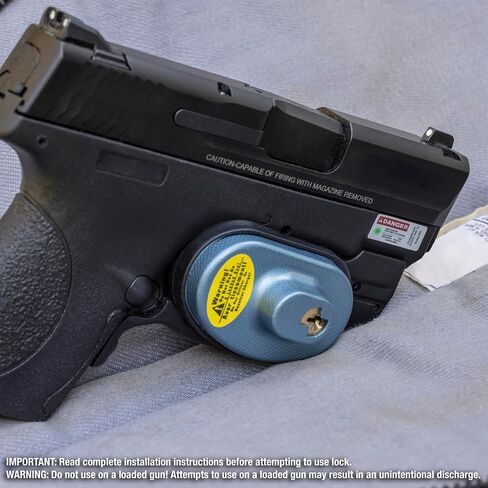 Master Lock Black Gun Trigger Lock, Set Your Own Combination Gun Lock Trigger Guard for Pistols, Rifles, Firearm Safety, 94DSPT in Saudi Arabia