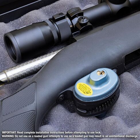 Master Lock Black Gun Trigger Lock, Set Your Own Combination Gun Lock Trigger Guard for Pistols, Rifles, Firearm Safety, 94DSPT in Saudi Arabia