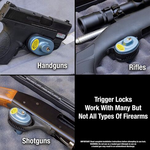 Master Lock Black Gun Trigger Lock, Set Your Own Combination Gun Lock Trigger Guard for Pistols, Rifles, Firearm Safety, 94DSPT in Saudi Arabia
