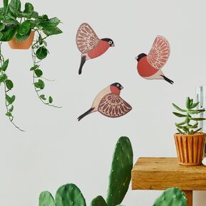 Pack of 4 Hummingbird Metal Signs, Handmade Steel Bird Yard Metal Wall Art Décor, Personalized Metal Art, Tree Art for Patio Outdoor Decorations