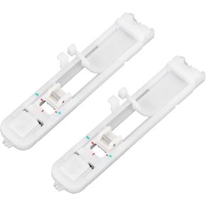 2Pcs Buttonhole Foot Automatic Sliding Buttonhole Foot Presser Foot Domestic for Brother Sewing Machine Parts Multi-Function Home Stitch