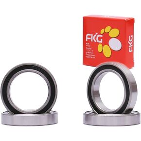 FKG 6805-2RS 25x37x7mm Deep Groove Ball Bearing Double Rubber Seal Bearings Pre-Lubricated 4 Pcs in Saudi Arabia