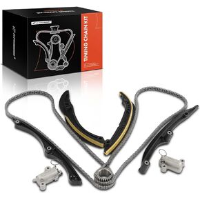 A-Premium Engine Timing Chain Kit W/Sprocket & Tensioner & Guide Compatible with Ford & Lincoln - F-150 2017-2020, Expedition 2018-2021, Navigator 2018-2022 - V6 3.5L - Replace# L3E6K255BA