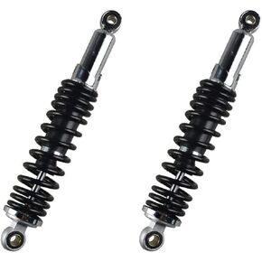 FLYPIG 12.5" 320mm Shock Absorbers 90cc 110cc 125cc 150cc Dirt bike ATV GS125 CB1000 CL100 CR100 CX500 MR175 MT125 SL100 TL125 KLX110 Ninja1000 ZRX1100 FJ1100 YZ100 1961-2015 for Suzuki Kawasaki