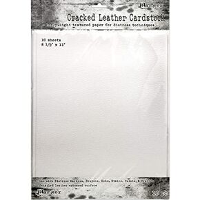 Ranger Tim Holtz - CRACKED LEATHER CRD 8.5"X11"