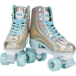 أحذية تزلج رباعية العجلات من GEM - أزرق مجسم، مقاس 7-10 in Kuwait