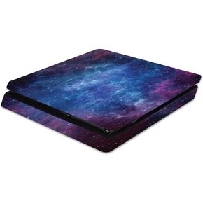 MightySkins Skin Compatible with Sony PS4 Slim Console - Nebula | Protective, Durable, and Unique Vinyl Decal wrap Cover | Easy to Apply, Remove, and Change Styles | Made in The USA