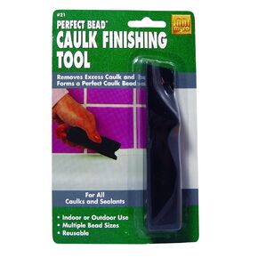 Homax Caulk Finisher, White, Perfect Bead Caulk Tool