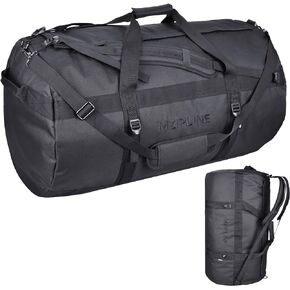 96L XL Large Backpack Duffle Bag Water Resistant Sport Gym Overnight Weekender Holdall Bag,Travel Duffel Bag With Activated Carbon Lining