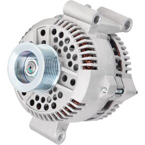 Alternator 7.3 7.3L Replacement Compatible with 95-97 Ford F250 HD F350 Trucks, 95-03 E-350 Econoline Club Wagon, 99-03 E-350 Super Duty, 95-98 E-350 Econoline, 03 E-350 Club Wagon Vans AFD0070