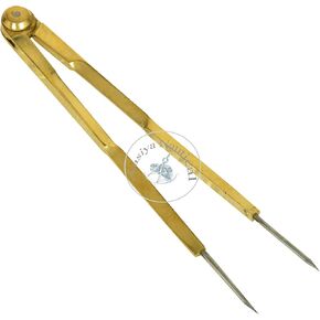 مجموعة فواصل متناسبة من النحاس الصلب مكونة من 5 فواصل نحاسية كاملة مع صندوق خشبي تنفيذي، مجموعة بوصلة فواصل ملاحية نحاسية مقاس 8 بوصة للأغراض البحرية والبحرية والهندسة والصياغة in Kuwait