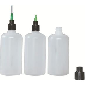 10 Packs 50ml Luer Lock Bottles Glue Henna Jagua Dispensing Bottles with Luer Lock Caps, Blunt Needles and Needle Caps in Saudi Arabia
