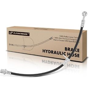 A-Premium Front Driver Brake Hydraulic Hose Compatible with Acura and Honda Models - Accord 1998-2002, CL 2001-2003, TL 1999-2003 - Replace# 01465S0KA00