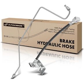 A-Premium Rear Driver Brake Hydraulic Hose Compatible with Select Ford Models - For F-150 1999-2003, For F-150 Heritage 2004, Naturally Aspirated - Replace# 6L3Z2268R
