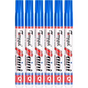 6 Count Silver Paint Pens,Permanent Paint Pens,Never Fade Medium Tip Oil Based Paint Markers Pens,Waterproof And Quick Dry Markers for Metal,Stone,Plastic,Wood,Fabric,Canvas,Mugs,Glass in Saudi Arabia