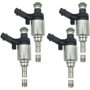 06H906036G 4pcs Fuel Injectors Compatible with Audi A3 A4 A5 A6 Q3 Q5 TT Volkswagen CC EOS GTI Tiguan Passat Jetta 2.0L