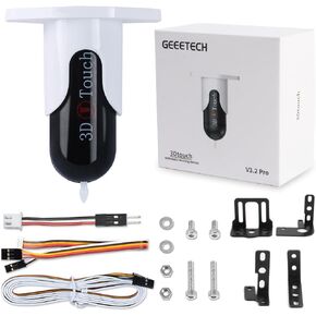 Geeetech 3D Touch V3.2 Pro BL-Touch Auto Bed Leveling Sensor Kit, 4 Brackets, Accuracy Deviation +/- 0.005mm, for Ender 3/3 V2/3S/3Pro, Ender 5/5Pro with 32 Bit V4.2.2/V4.2.7 Mainboard 3D Printers
