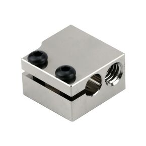 Upgrade High Temperature Plated Copper Volcano Heater Block Compatible with Anycubic Vyper Kobra Max/Kobra Plus, Artillery Sidewinder X1 X2 Genius Titan Aero Extruder Volcano Hotend Parts 3D Printer