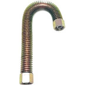 1Pcs Air Compressor Exhaust Pipe,Air Compressor Aluminum Outlet Pipe,with 3/8in G Thread Nut,for Connect Air Compressors as Exhaust Pipes(Total Length:24cm/9.44in)